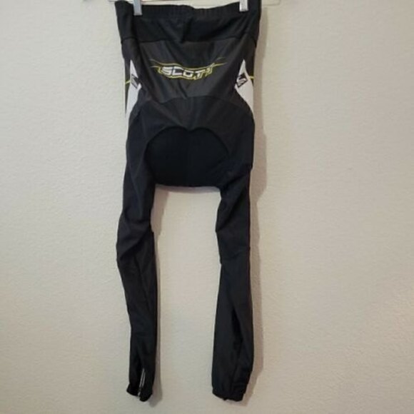SCOTT Cycling Womens Padded Tights Zipper Ankle Made In Italy Size Large‍‍‍﻿﻿﻿﻿﻿ - Picture 5 of 12